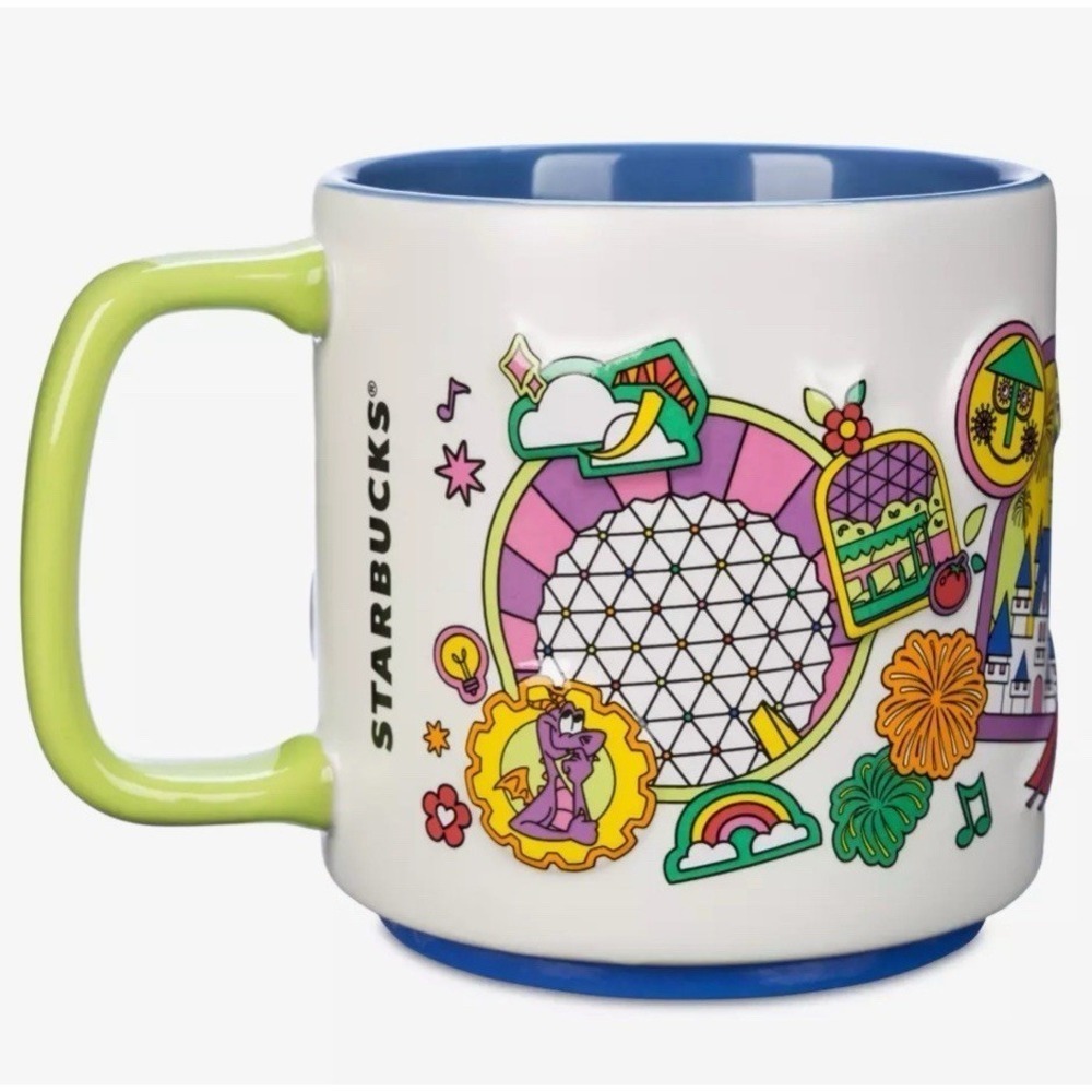 Starbucks Discovery Series Disney World Landmarks & Characters Mug NEW 2025